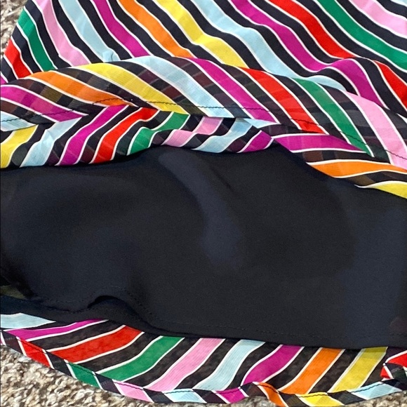 VNTG 90’s/Y2K Ceduxion Rainbow A-line Knee-length Skirt - Picture 5 of 6